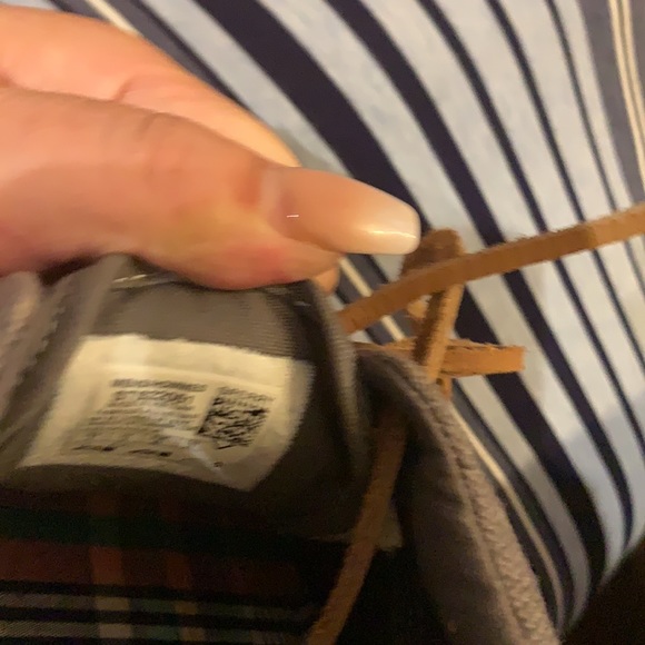 Sperry topsider grey canvas runners size 9 - Picture 7 of 10